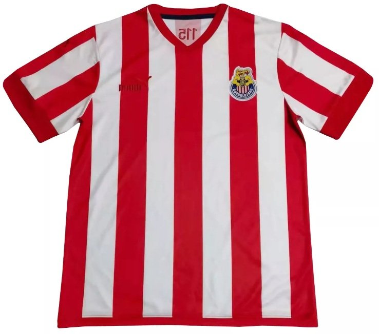 Camisa Chivas Guadalajara  2021 Puma oficial 115 anos 